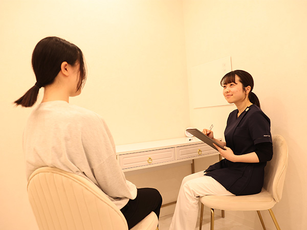 カウンセリングの様子