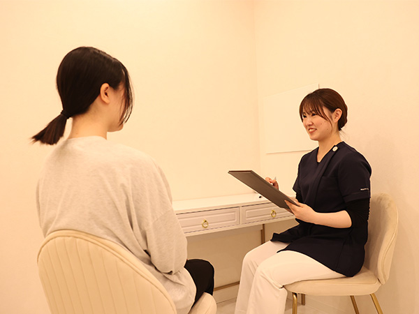 カウンセリングの様子